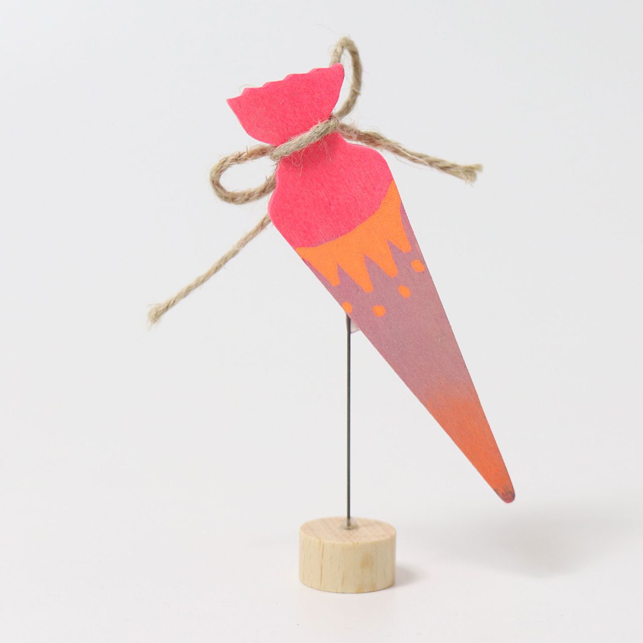 GRIMM'S Steckfigur "Schultüte Neonpink"
