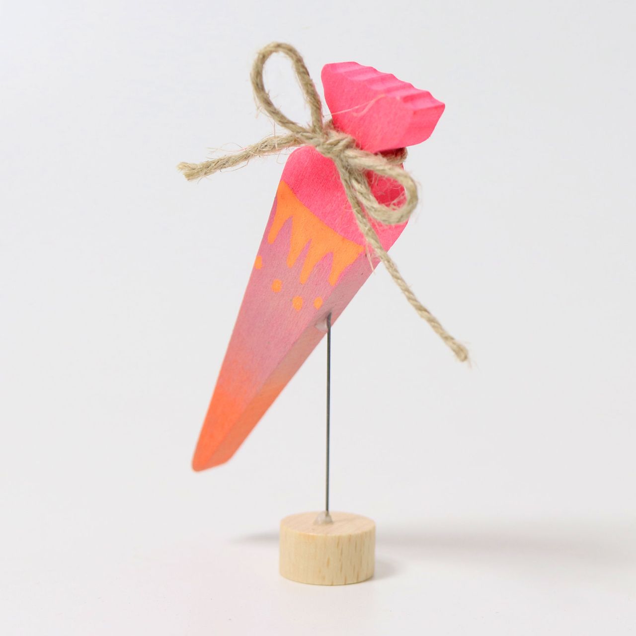 GRIMM'S Steckfigur "Schultüte Neonpink"
