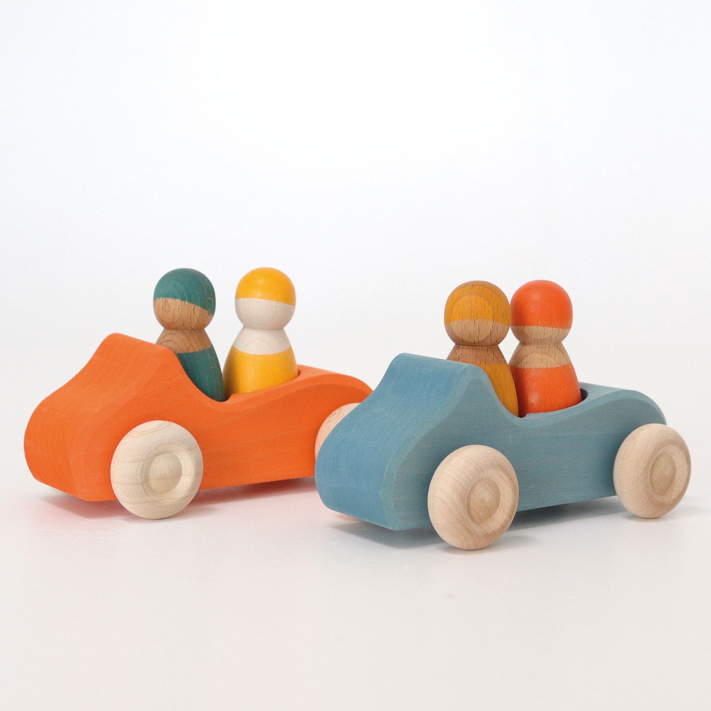 Großes Cabrio Orange