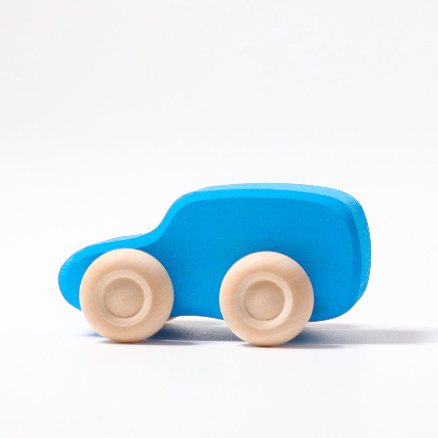 Bunte Holzautos - einzeln
