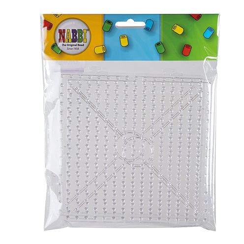NABBI Legeplatten für Jumbo Beads Bügelperlen, 2 Stück