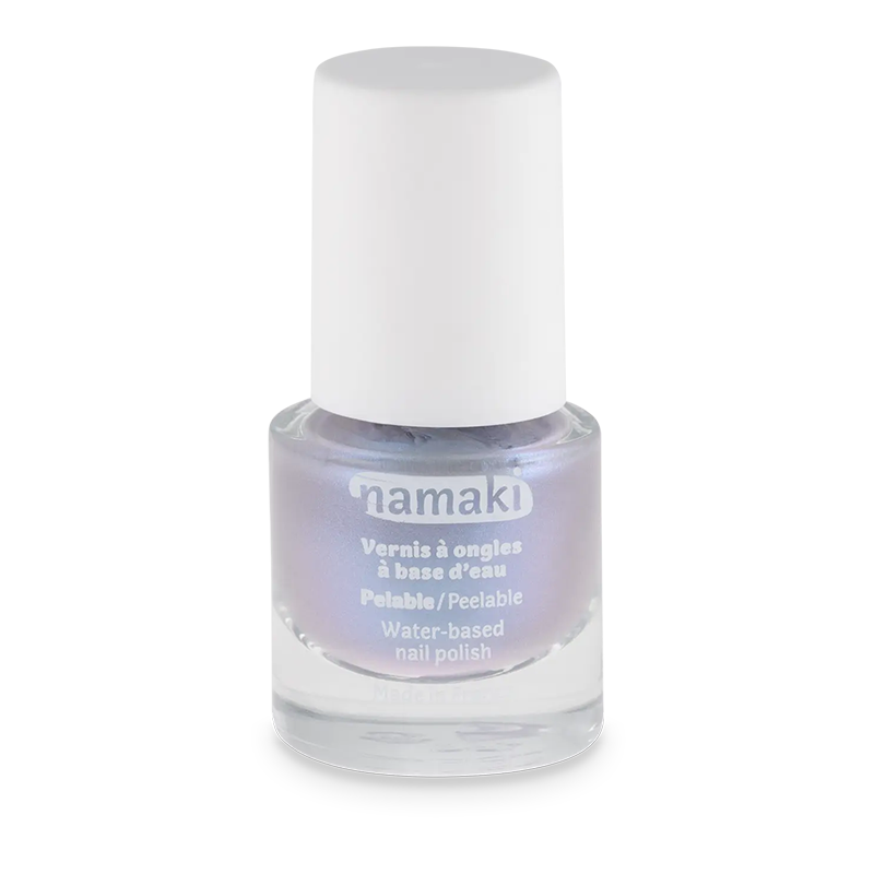 Kinder Nagellack | silber-blau