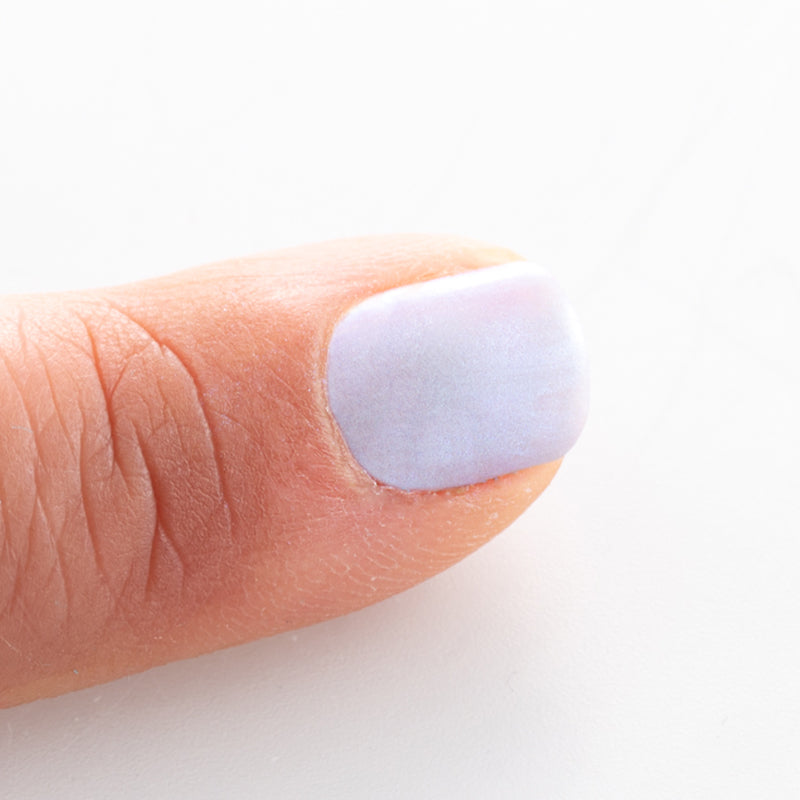 Kinder Nagellack | silber-blau