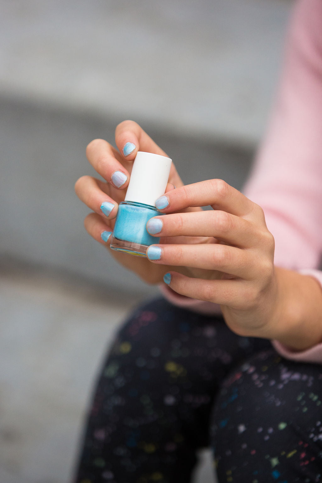 Kinder Nagellack | eisblau
