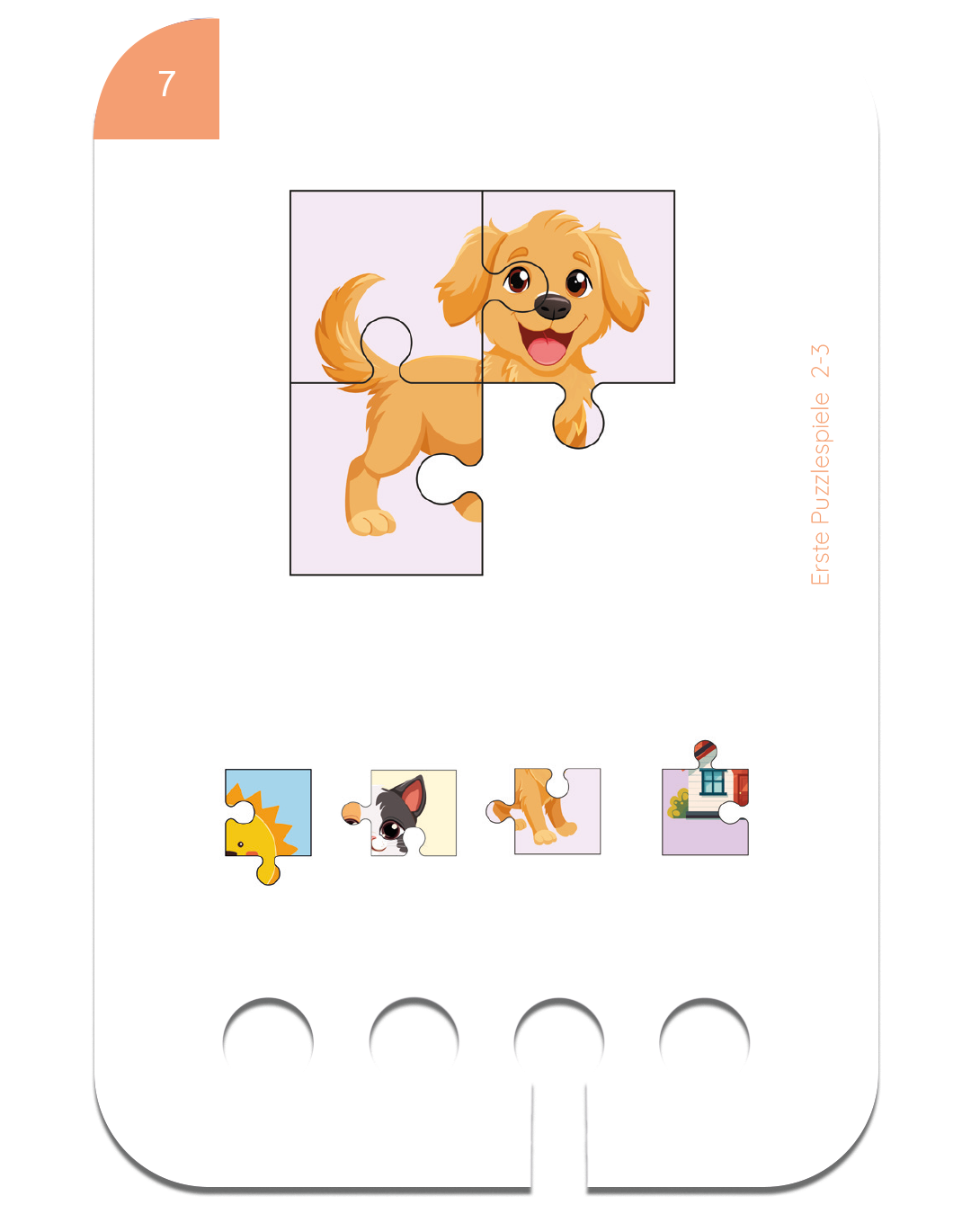 Kartensatz: Erste Puzzlespiele (2-3 Jahre)
