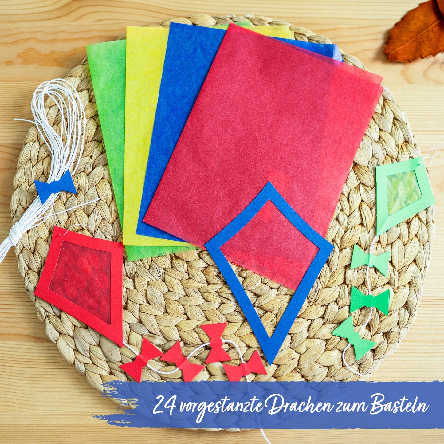 Fensterbilder – 24 Drachen