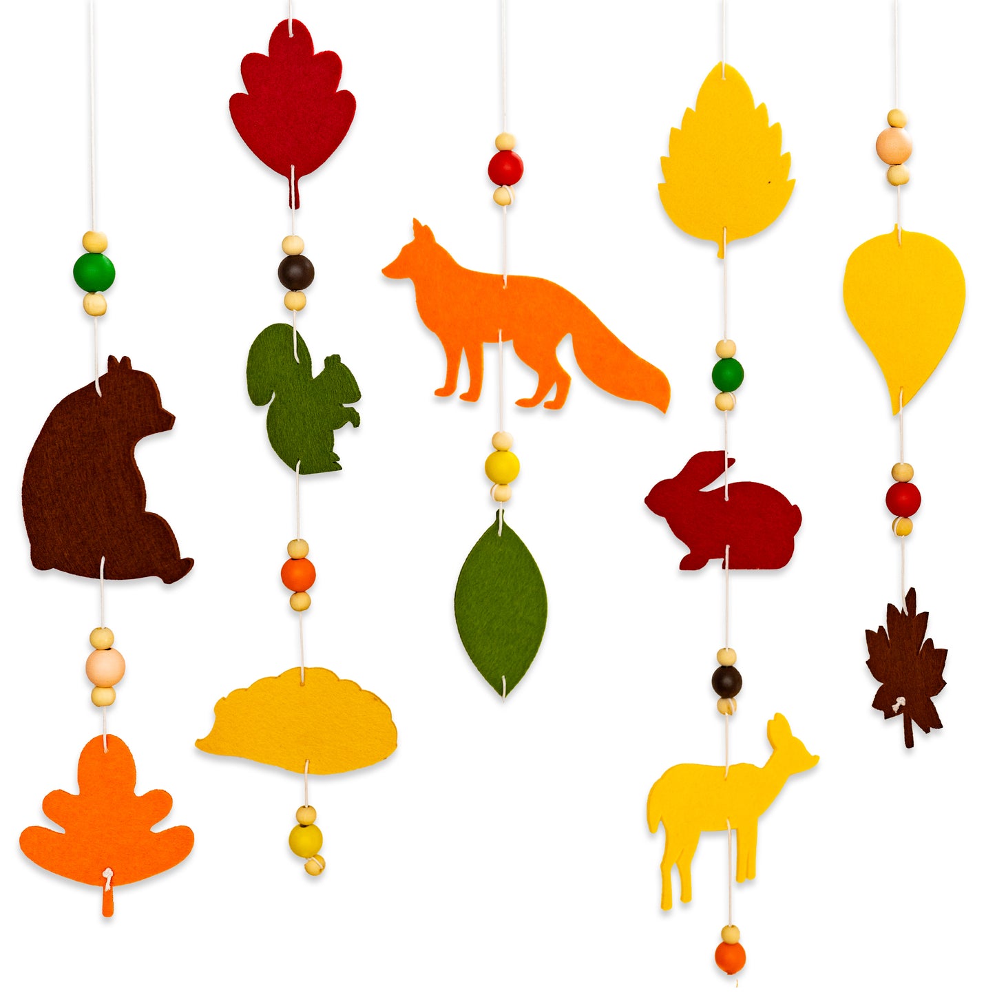 Filz-Mobile zum Basteln – Herbst