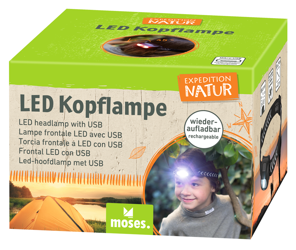 Expedition Natur LED-Kopflampe