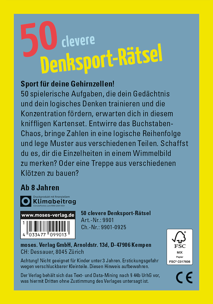50 clevere Denksport-Rätsel