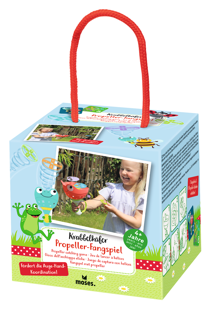 Krabbelkäfer Propeller-Fangspiel