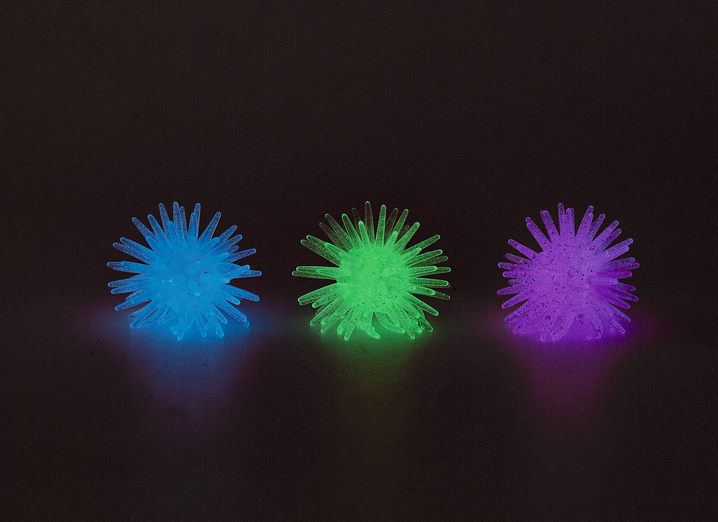 Nachtleuchtende Sticky Snowflakes