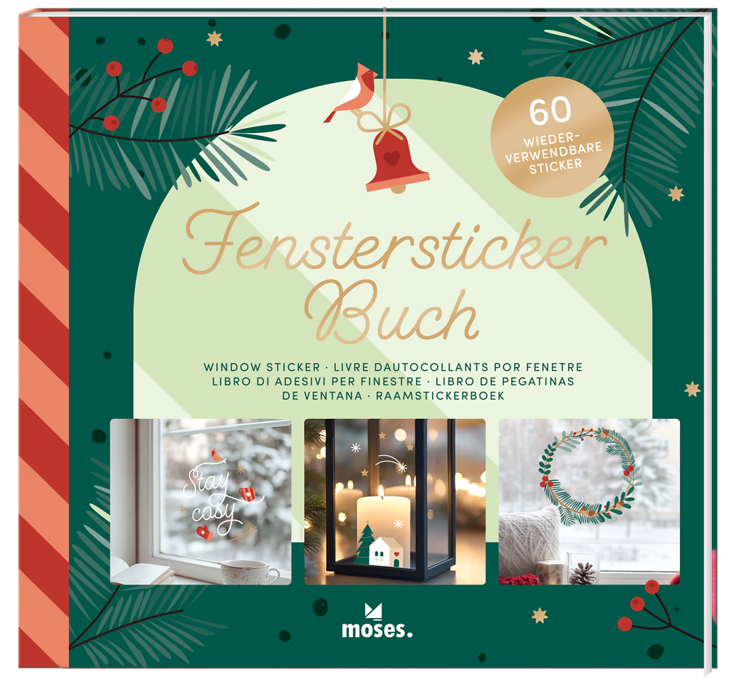 Fenstersticker-Buch "Winterwunder"