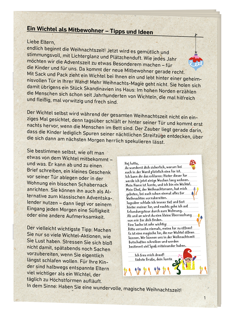 Wichteltür-Set Weihnachtszauber
