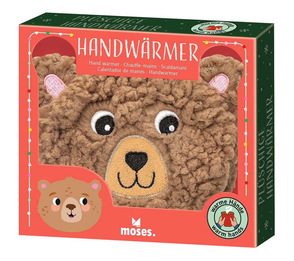 Plüschiger Handwärmer