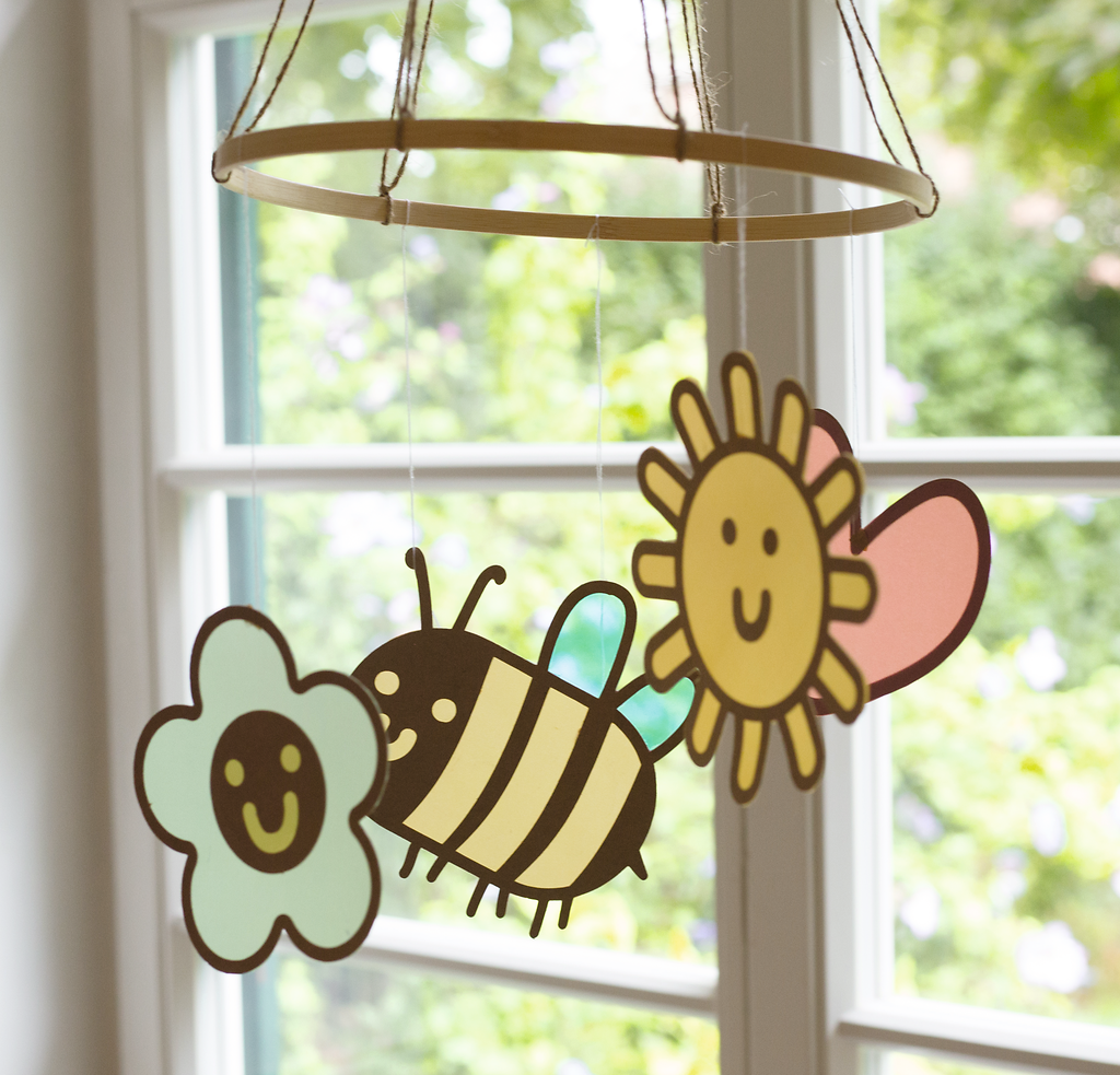 Buntes Fensterbilder-Bastelset