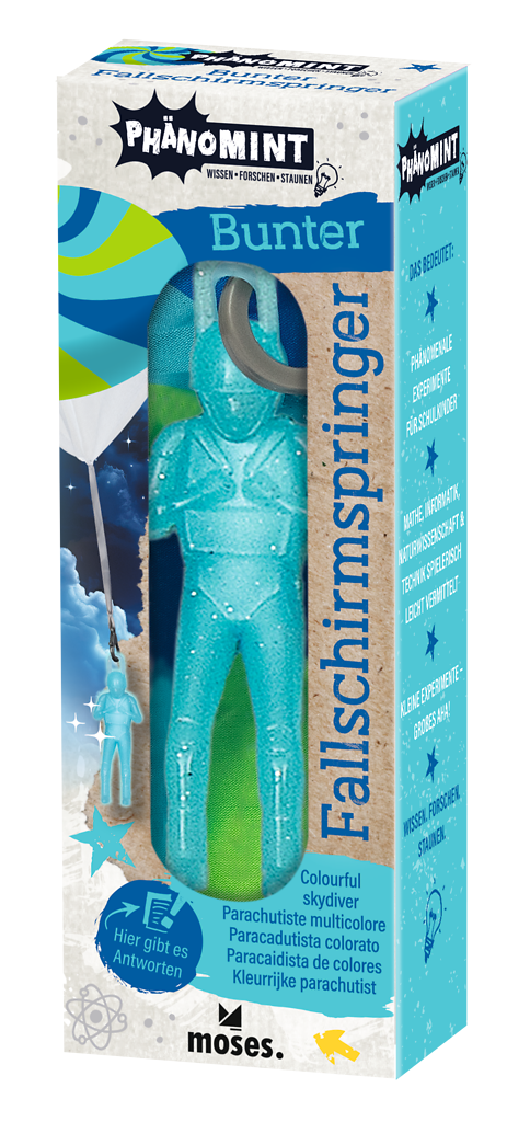PhänoMINT: Bunter Fallschirmspringer