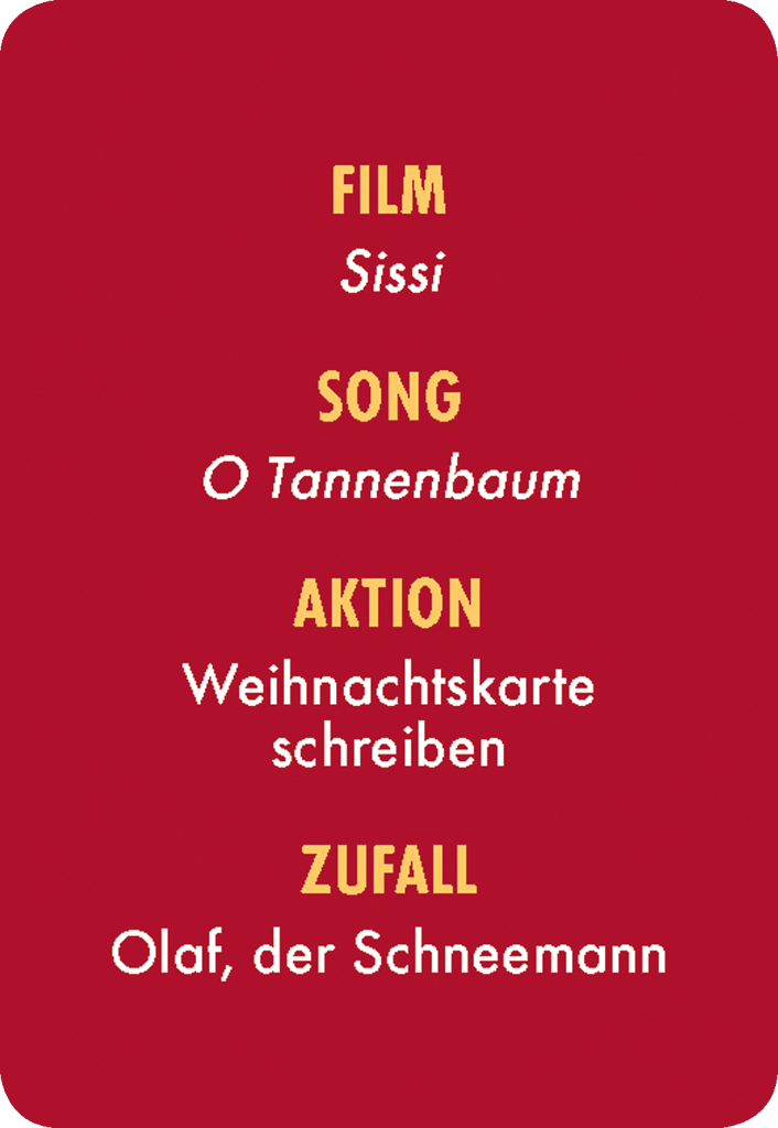 Mini-Weihnachtsspiele