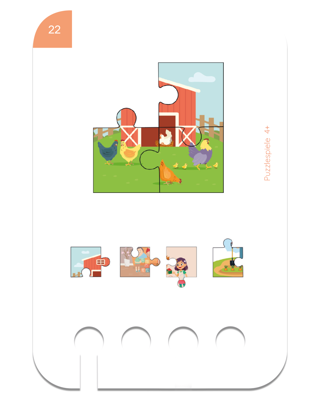 Kartensatz: Puzzle Spiele (4+)