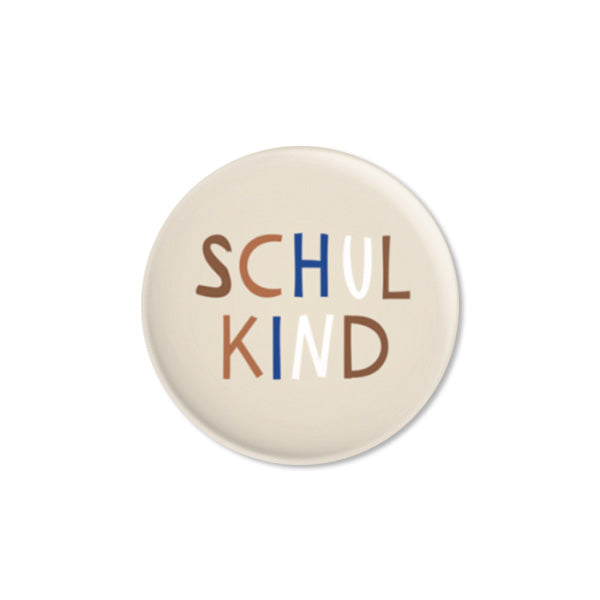 Button "Schulkind", vierfarbig
