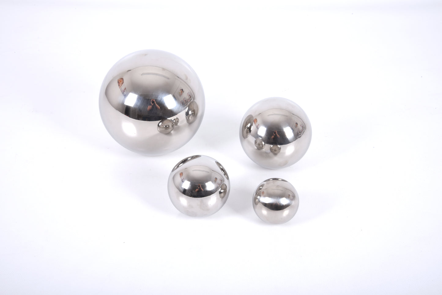 4 Spiegelkugeln, sensorisch reflektierende Kugeln