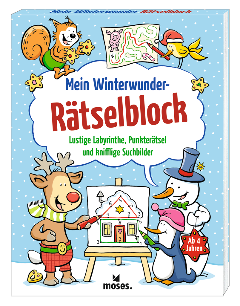Mein Winterwunder-Rätselblock