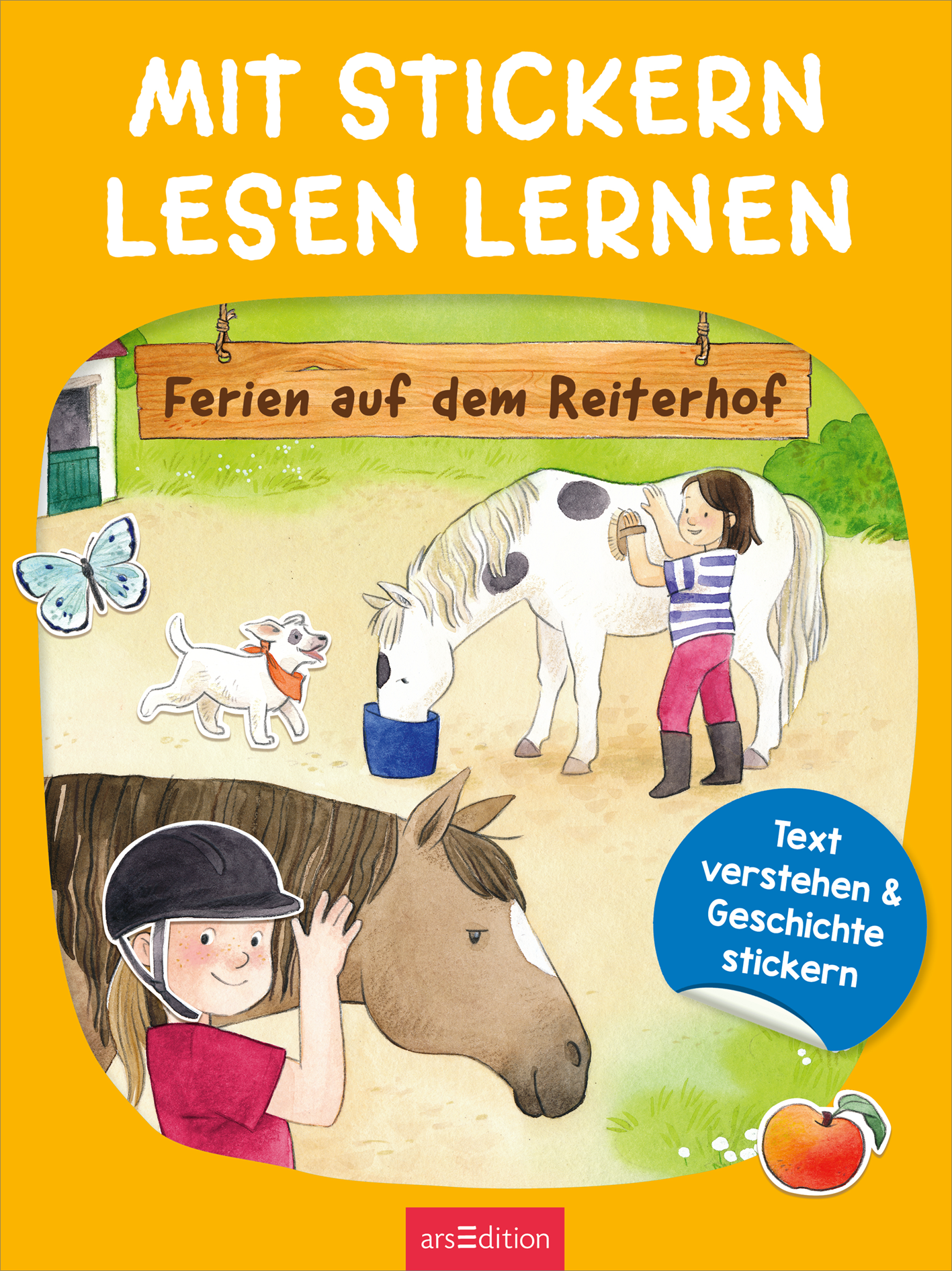 Mit Stickern Lesen lernen – Ferien auf dem Reiterhof