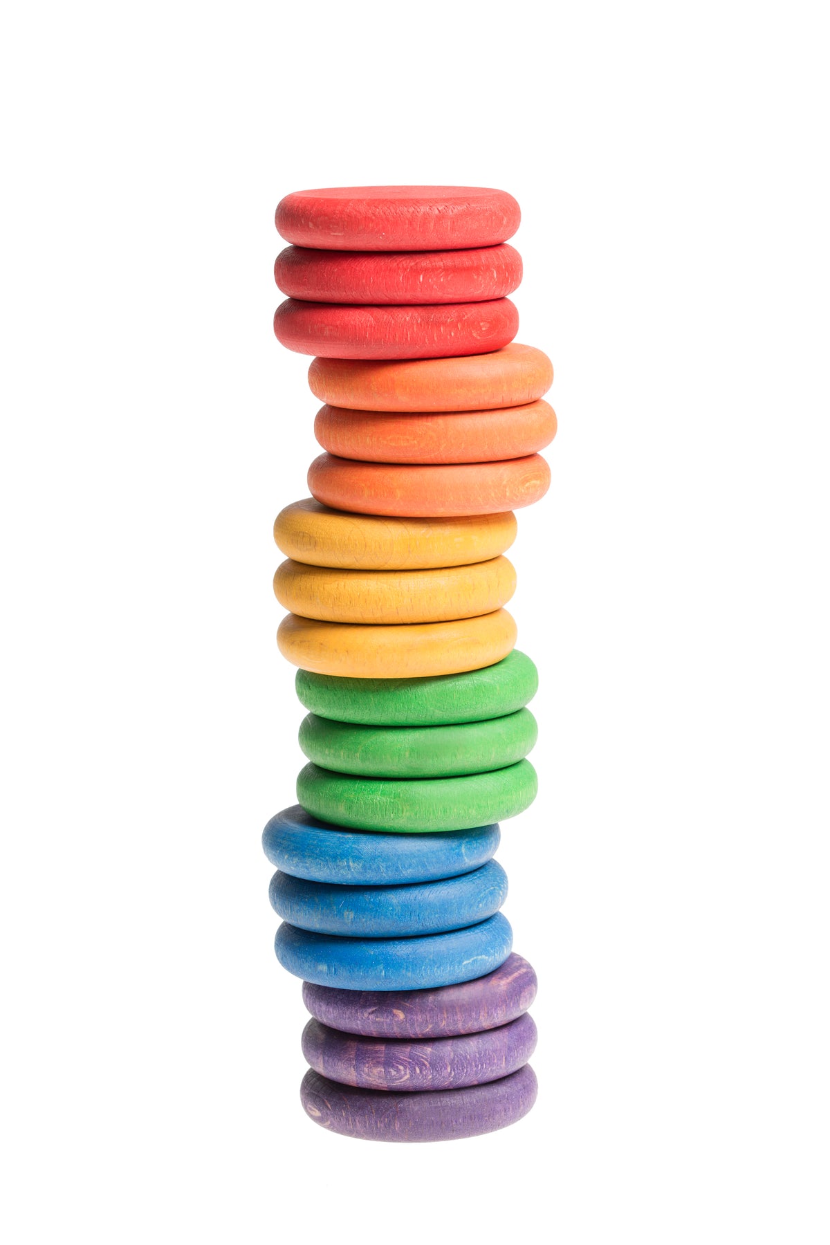 18 Scheiben (6 Farben)