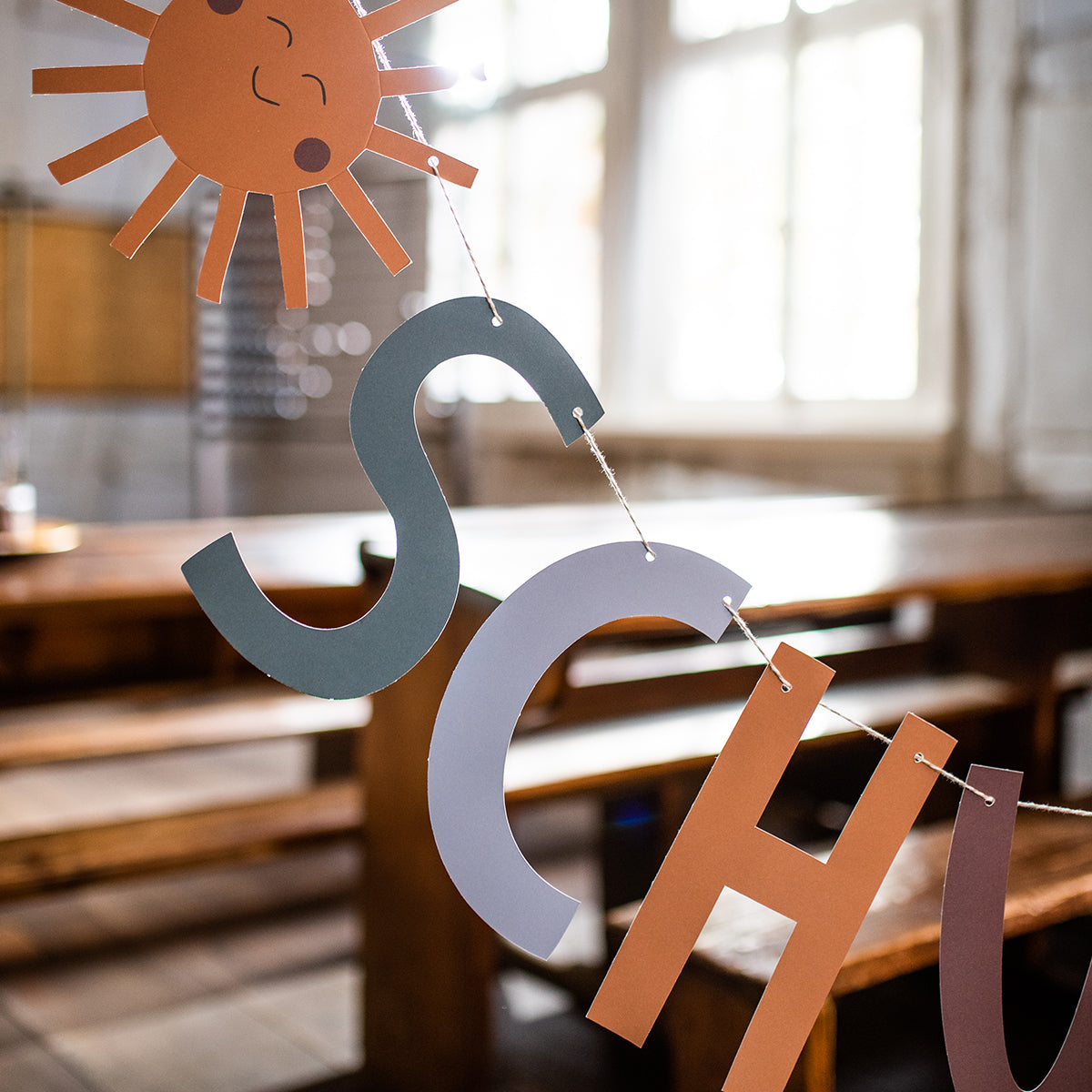 Girlande "SCHULKIND", Adventure