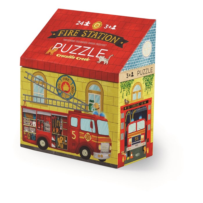 Puzzle "Fire Station", 24 Teile, ab 3 Jahren