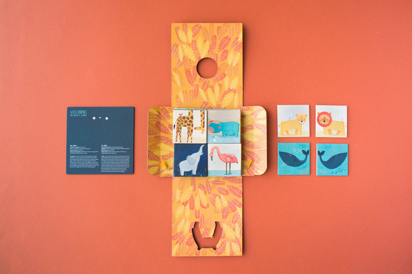 Memory Spiel "Wild Animals", ab 3 Jahren