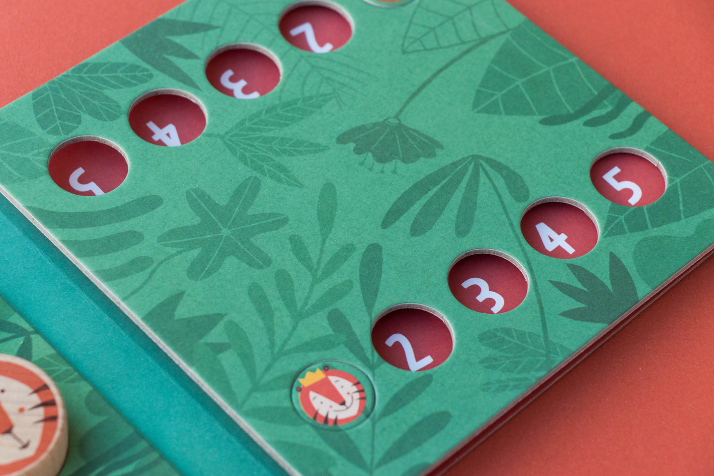 Tic Tac Toe Spiel "Lion & Tiger", ab 4 Jahren