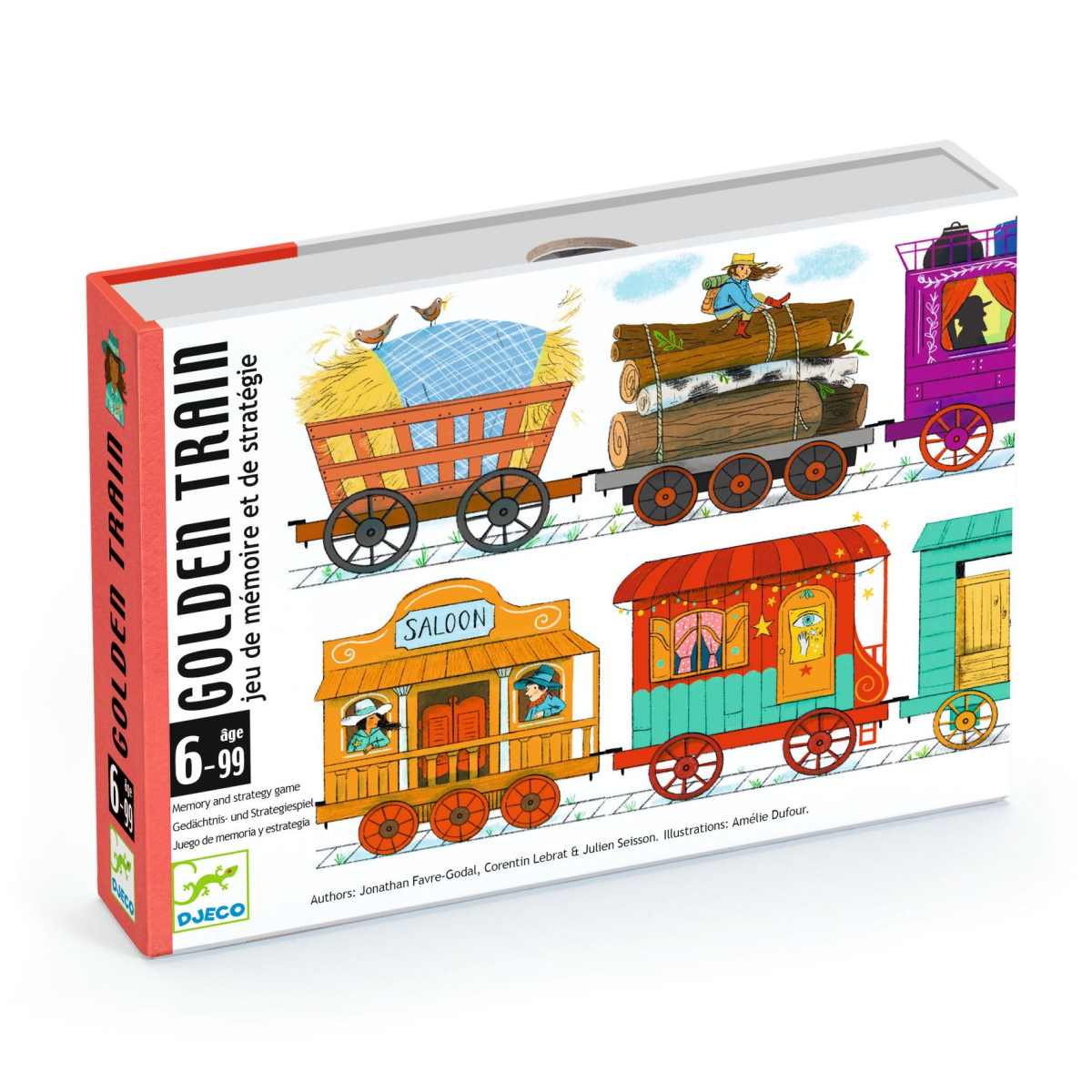 Kartenspiel: Golden Train (ab 6 Jahren)
