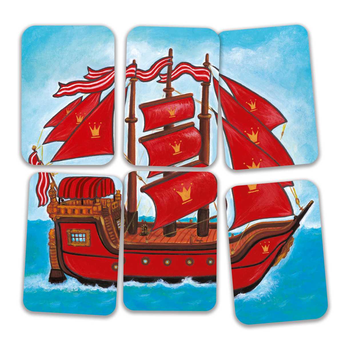 Kartenspiel: Piratatak (ab 5 Jahren)