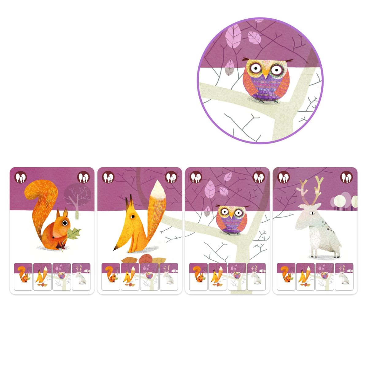 Kartenspiel: Mini Nature (ab 4 Jahren)