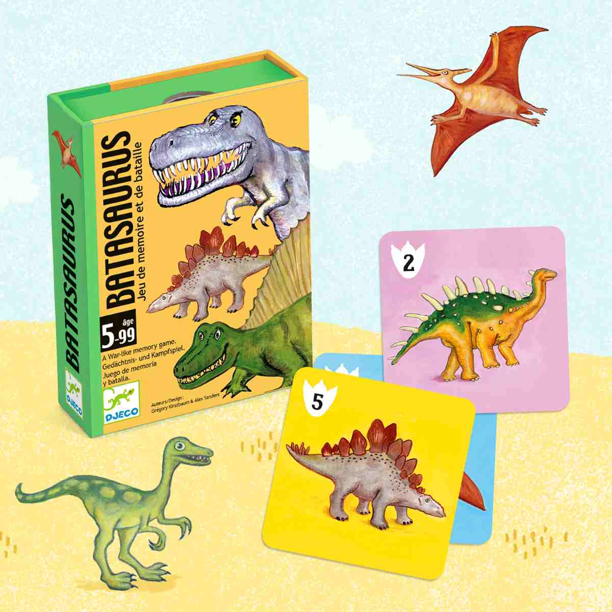 Kartenspiel: Batasaurus (ab 5 Jahren)
