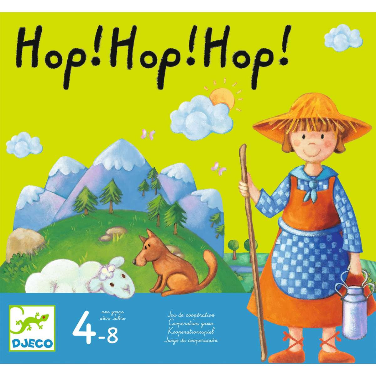 Spiel: Hop! Hop! Hop!, ab 4 Jahren