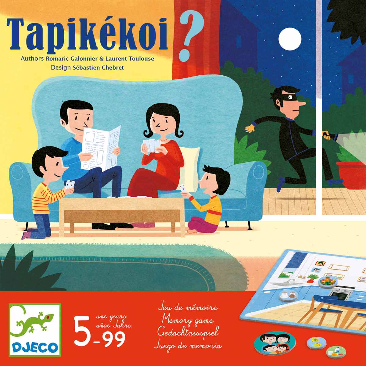 Spiel: Tapikékoi (5-99 Jahre)