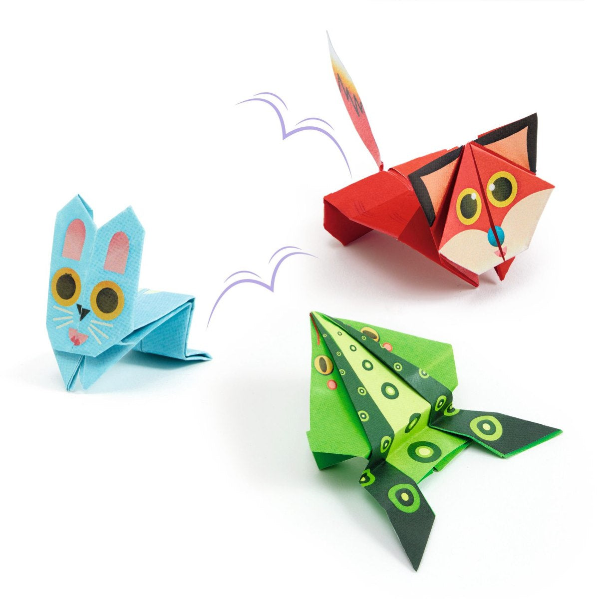 Origami: Springende Tiere, ab 5 Jahren