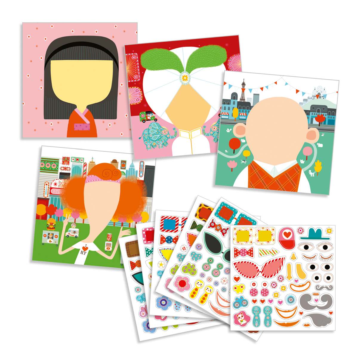 Sticker: "Jeder ist anders", ab 3 Jahren