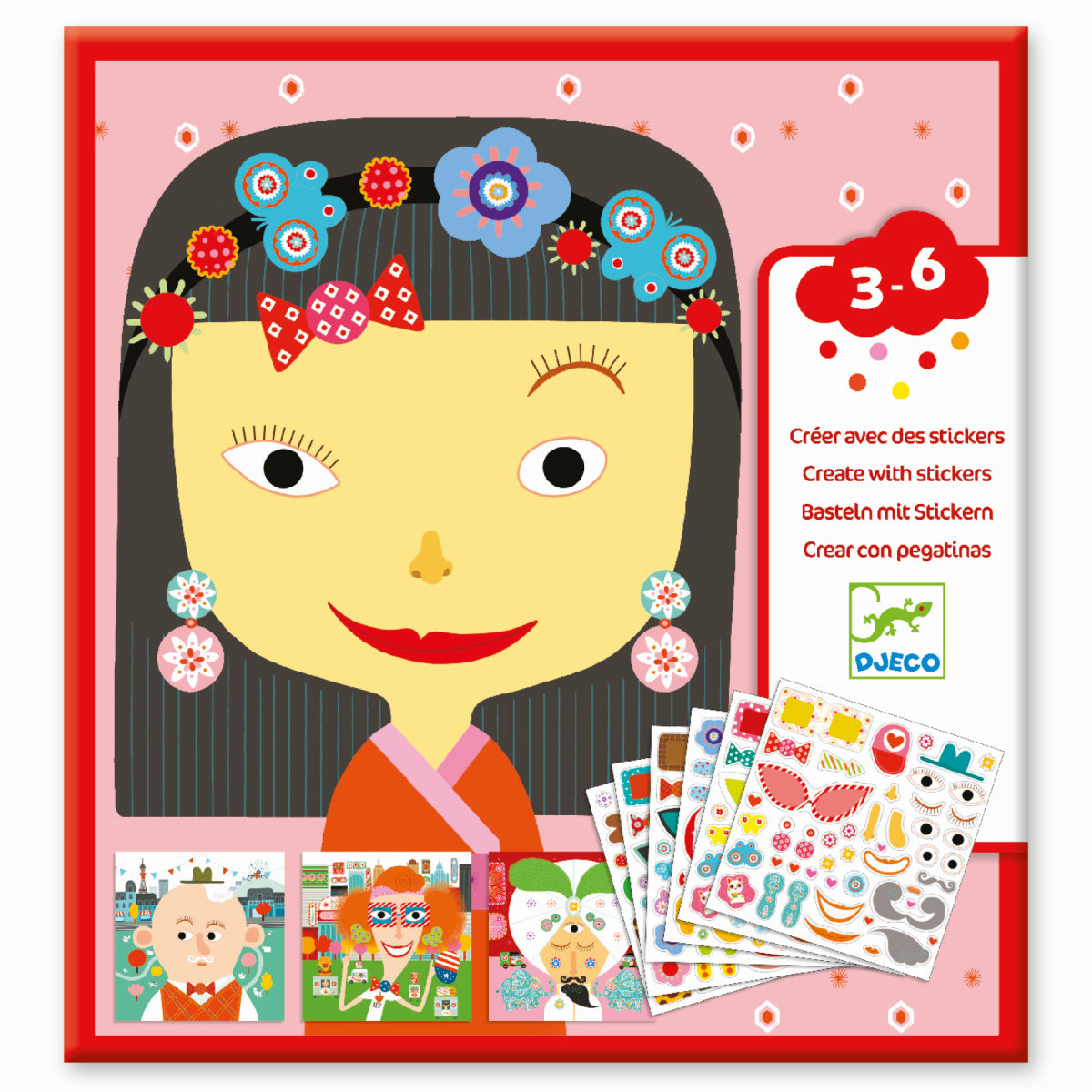 Sticker: "Jeder ist anders", ab 3 Jahren