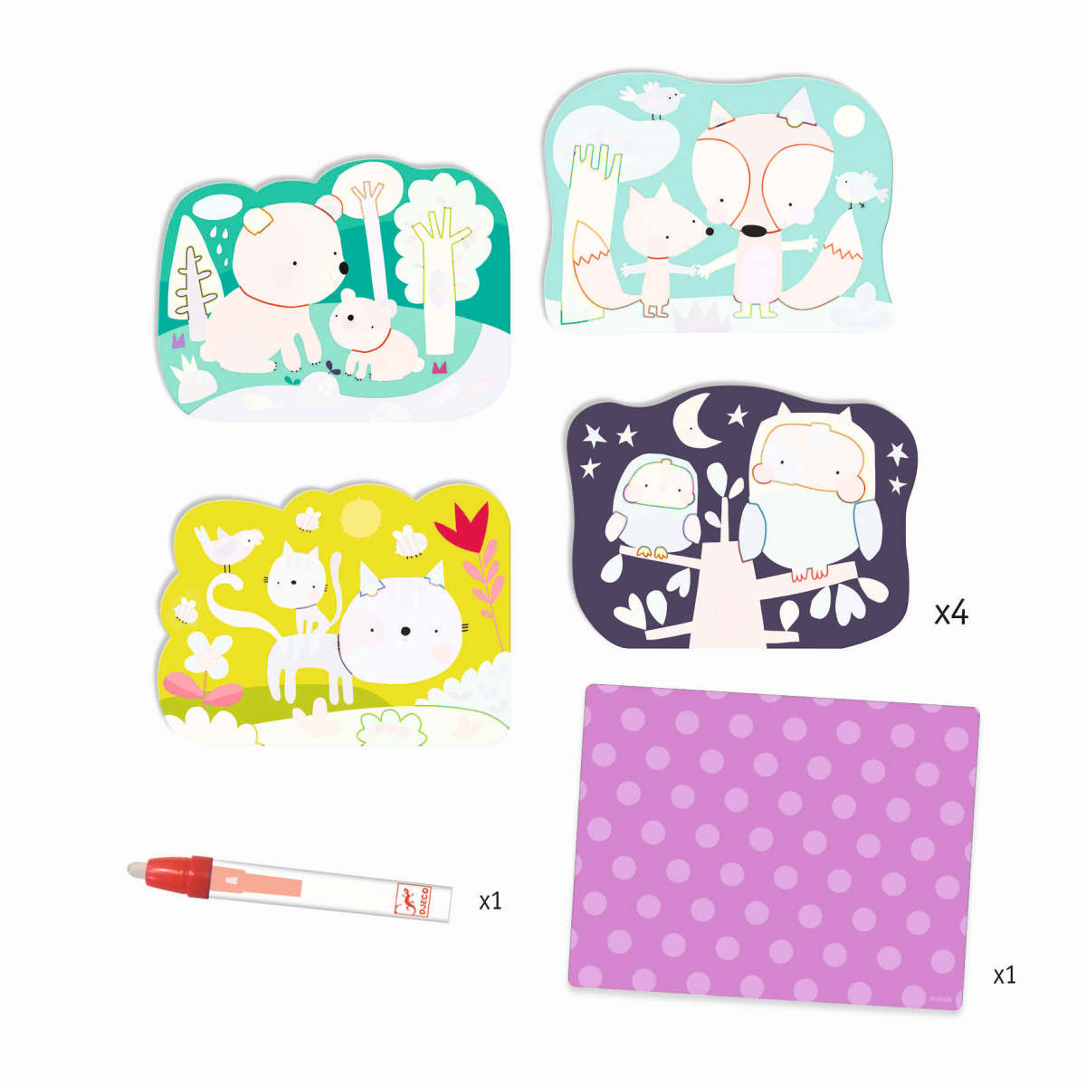 Wassermalen: Im Wald, ab 18 Monaten