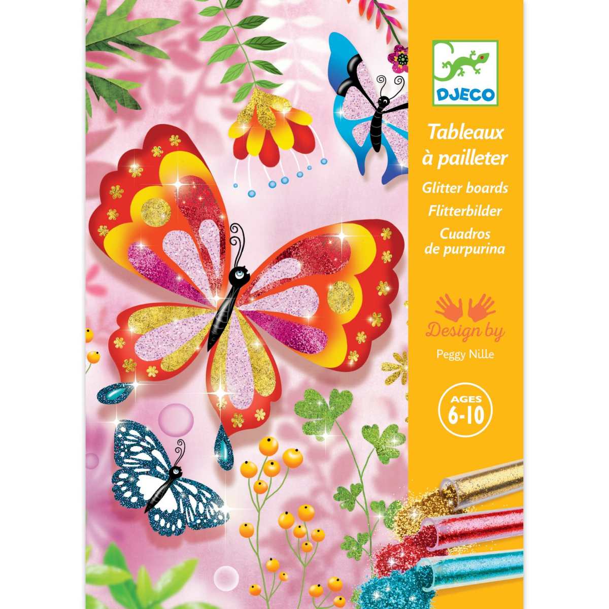 Glitzersand Schmetterlinge, ab 6 Jahren