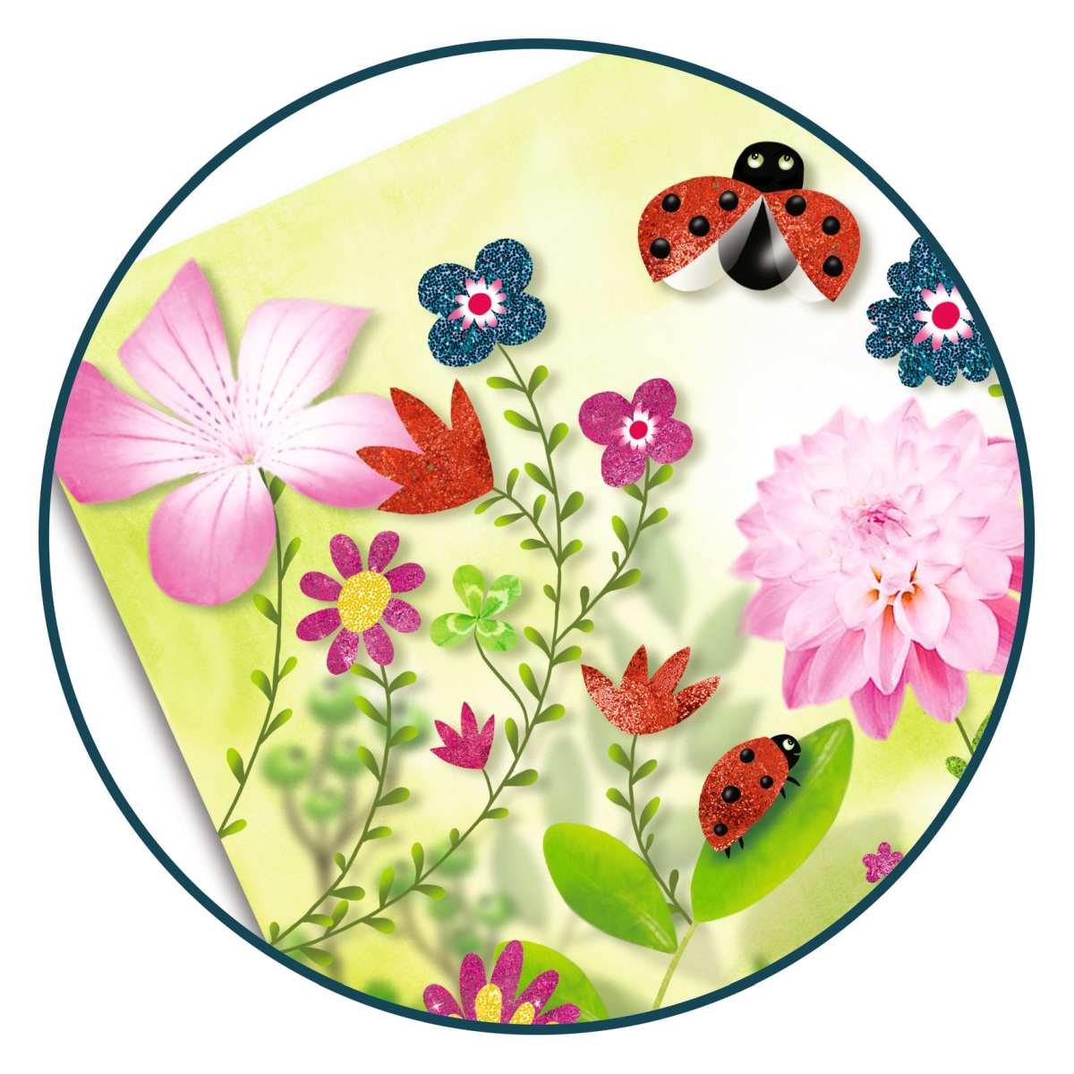 Glitzersand Schmetterlinge, ab 6 Jahren