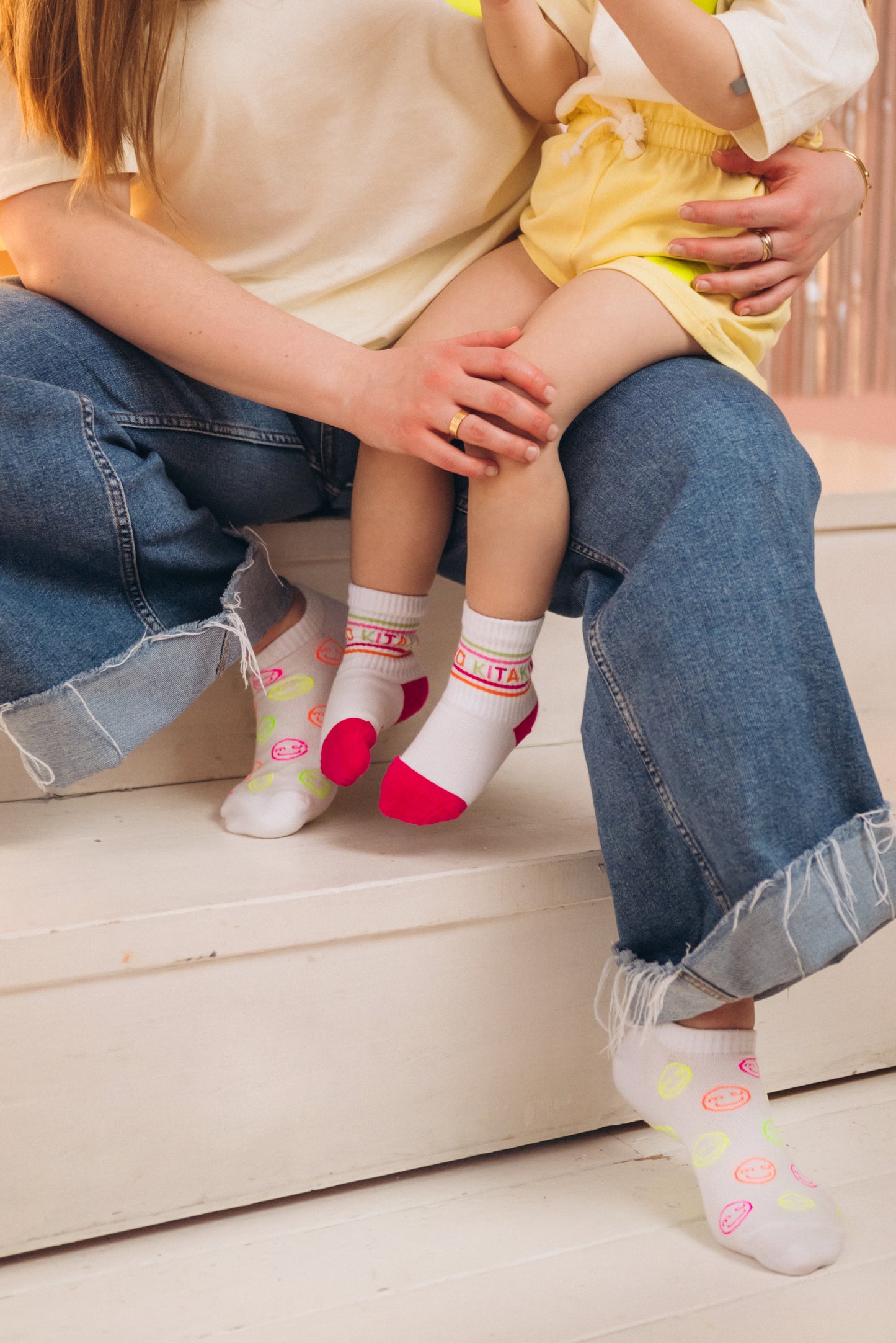 Kindersocken "Kitakind", pink