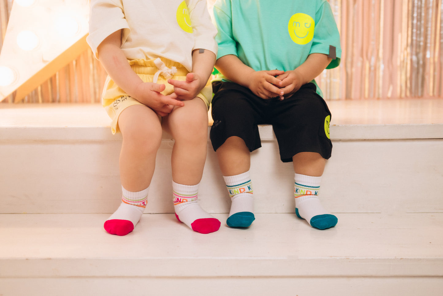 Kindersocken "Kitakind", pink