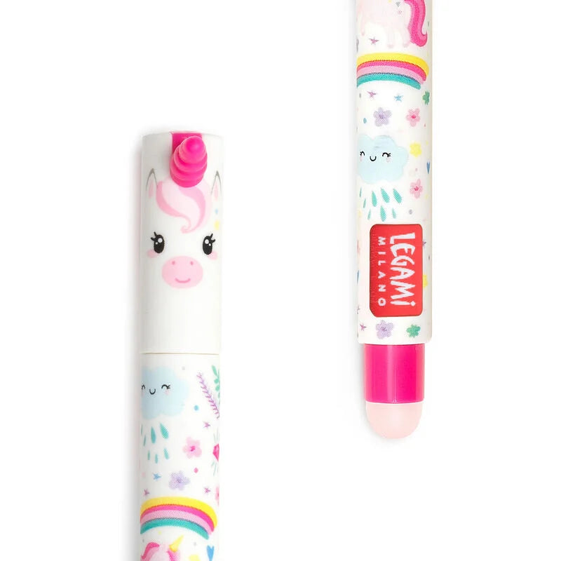 "Einhorn" - Löschbarer Gelstift, Legami