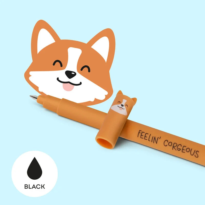 "Corgi" - Löschbarer Gelstift, Legami