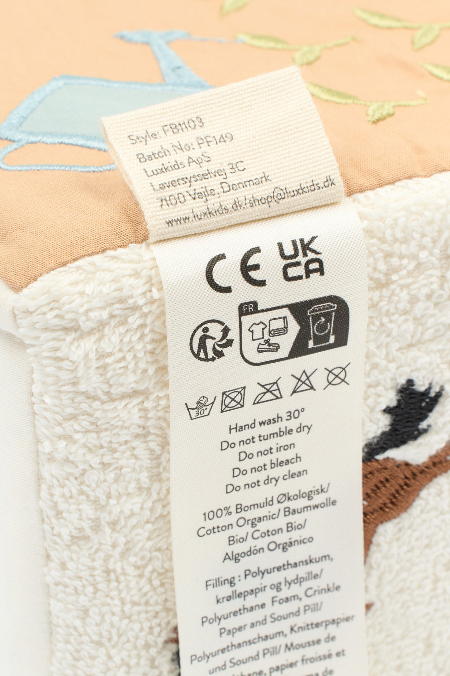 Spielwürfel aus Stoff - "Kleiner Bauernhof"