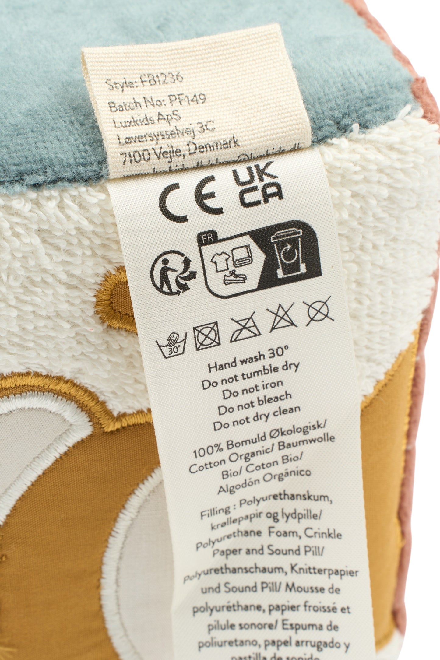 Spielwürfel aus Stoff - "Bob hat Gefühle"