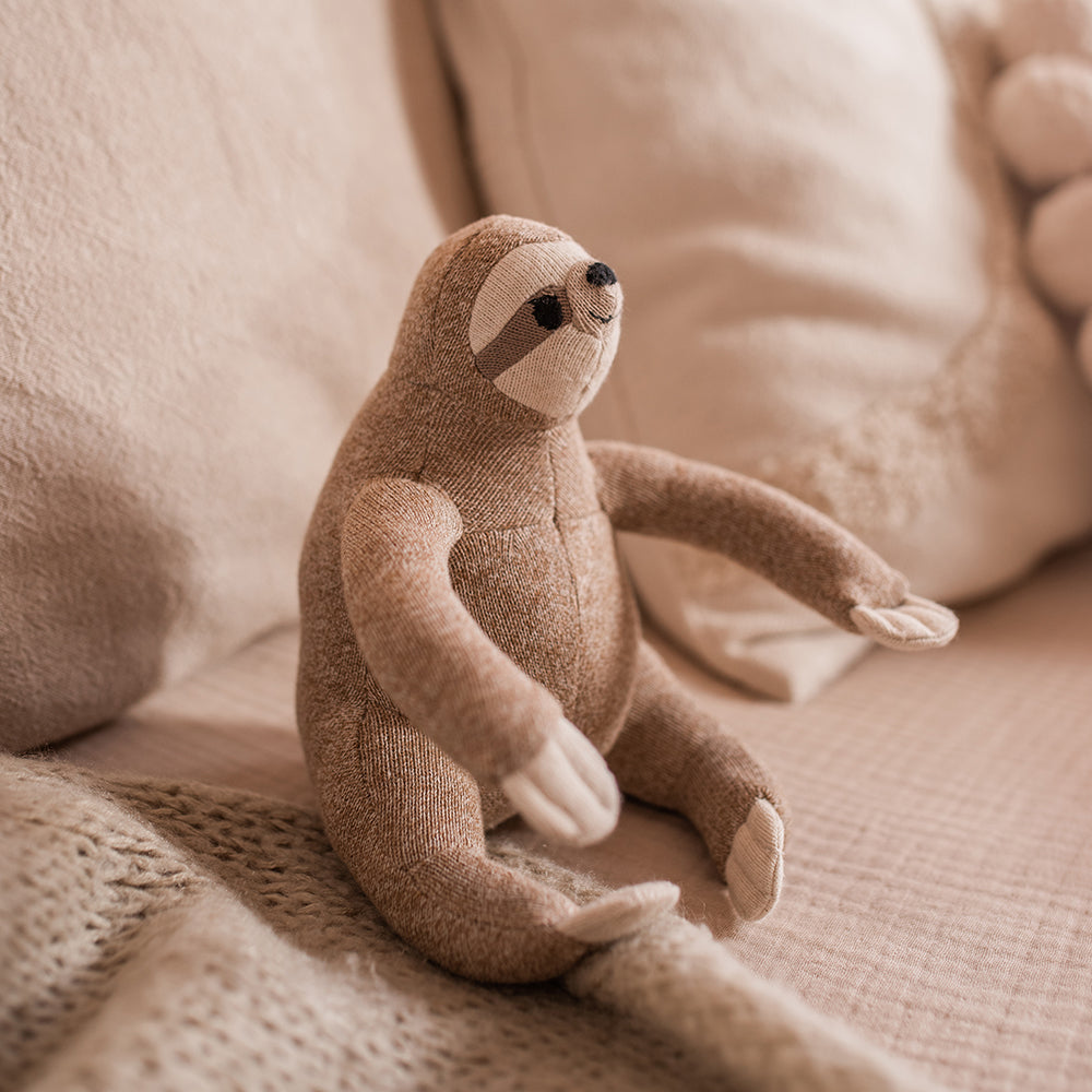 Kuscheltier Faultier, klein und groß
